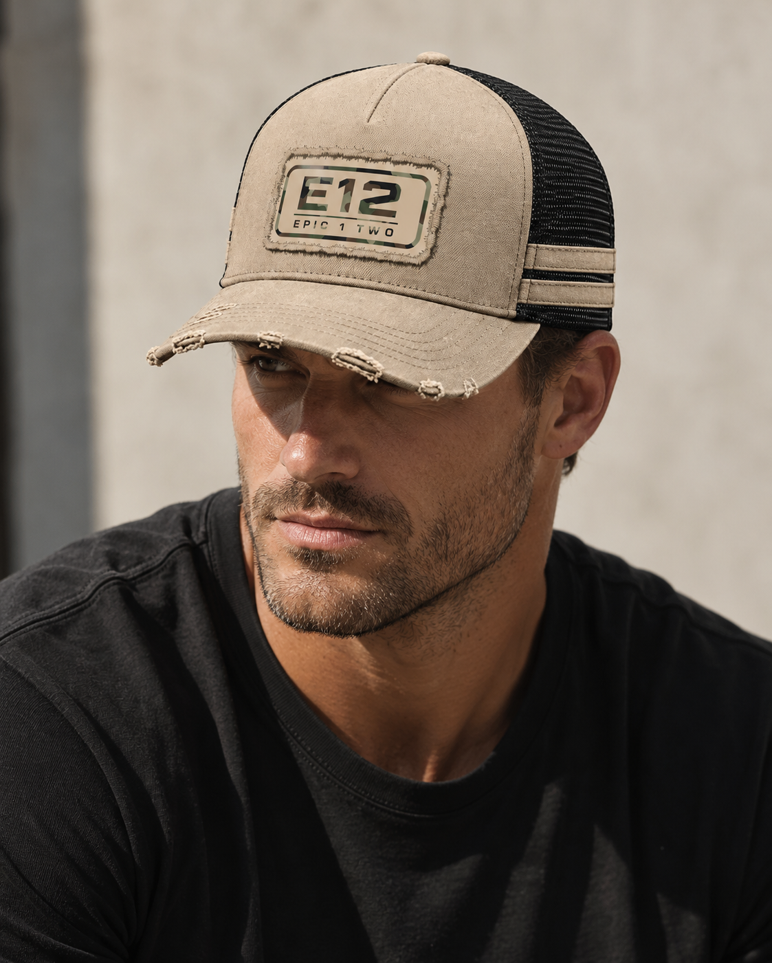Desert Vintage Camo Trucker