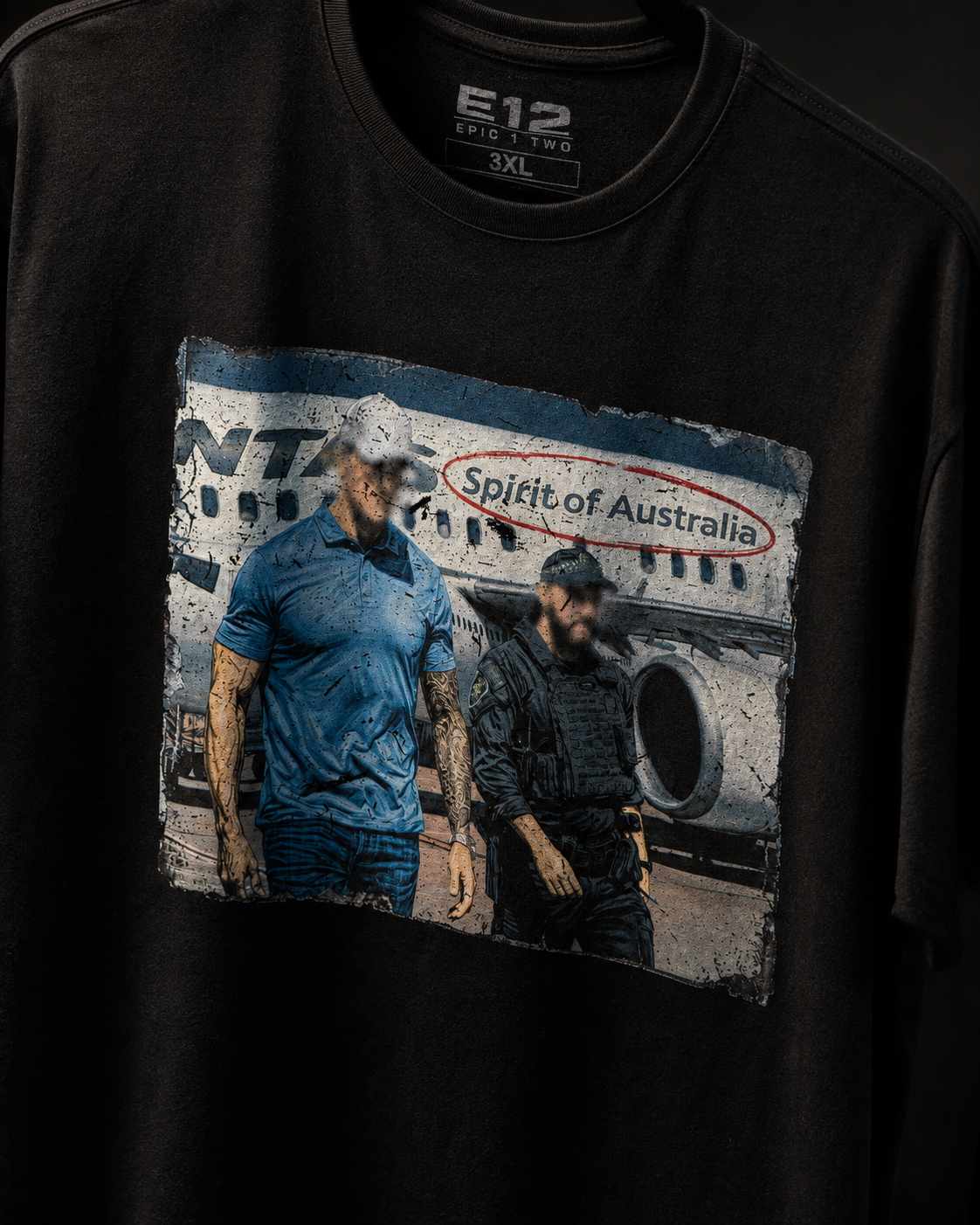 Spirit of Australia Tee - Black