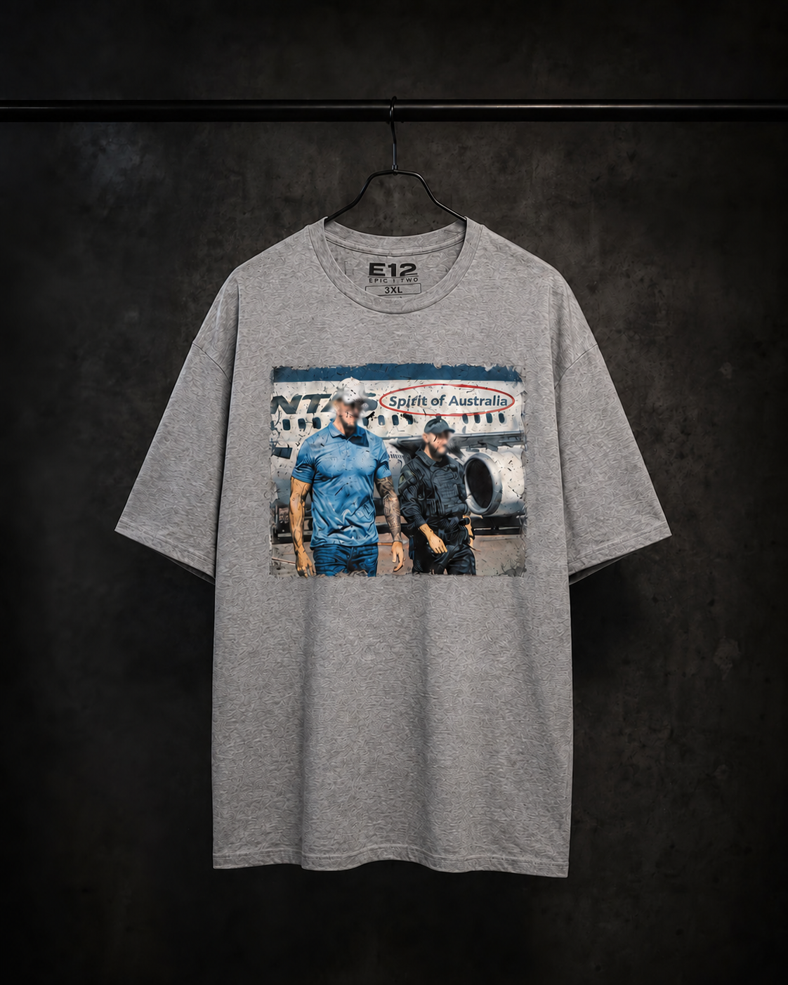 Spirit of Australia Tee - Grey